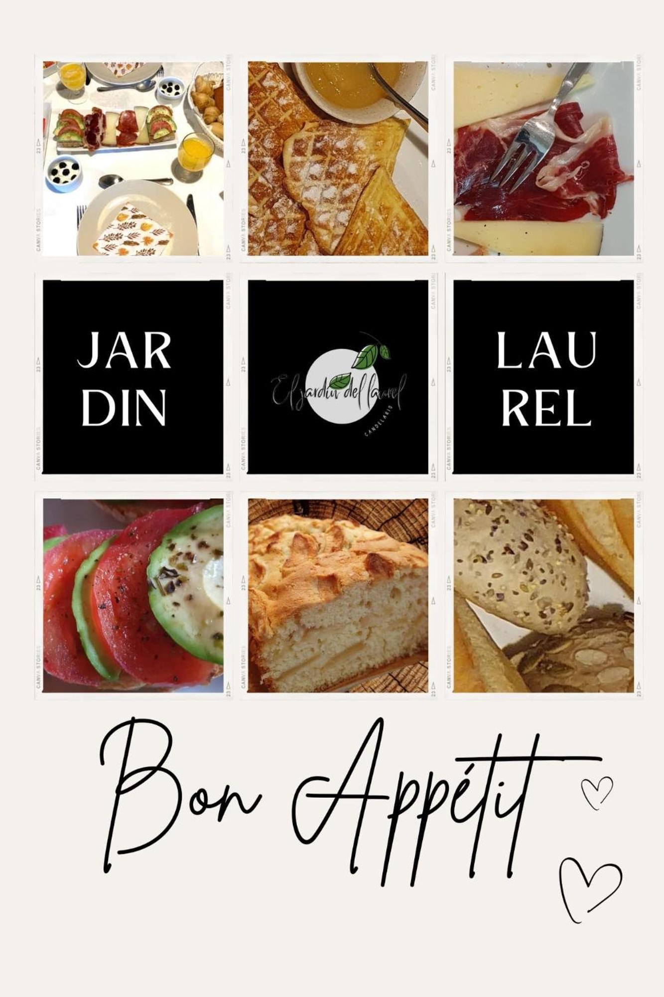 El Jardin Del Laurel Hotel กันเดลาริโอ ภายนอก รูปภาพ